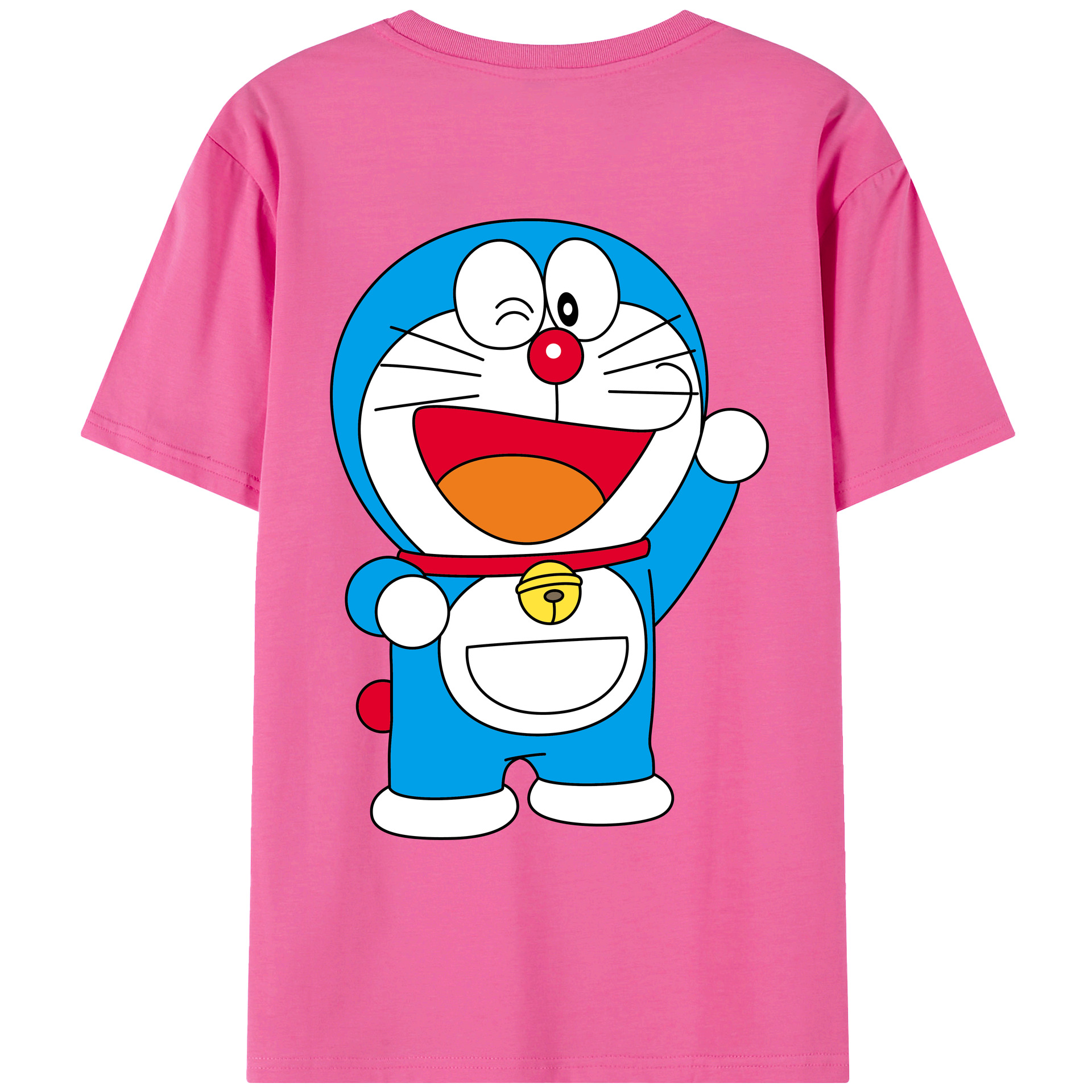 （画像用） ドラえもん Doraemon レディース半袖Tシャツ(バックプリント)